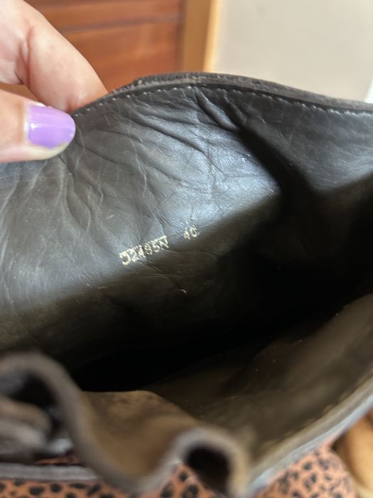 Bota de cano alto da Geox em pele