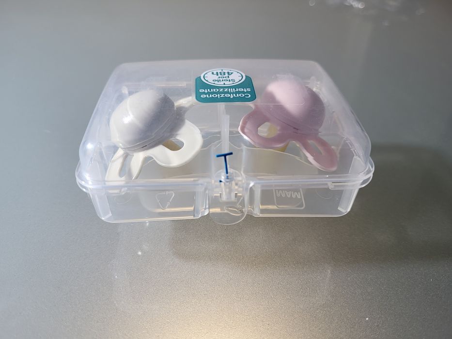 MAM Start Nano Kauczkowe smoczki 0-2m, 2 sztuki