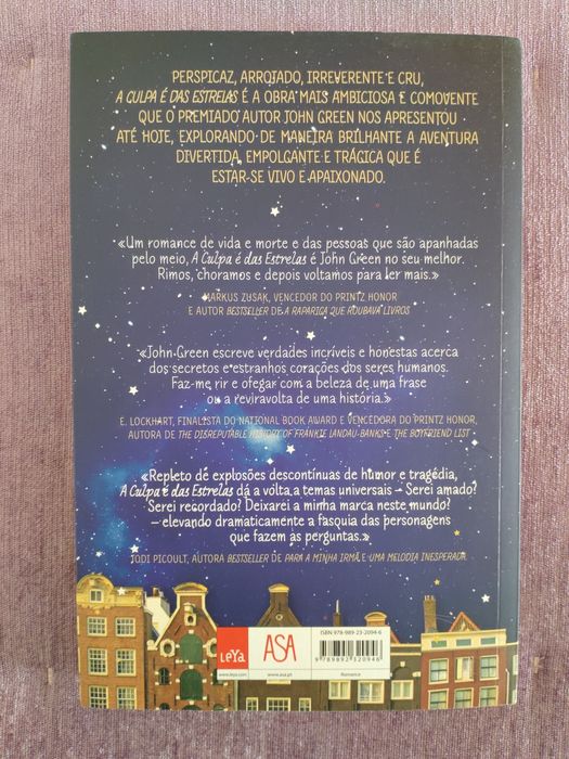 A culpa é das estrelas de John Green