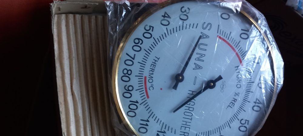 Termometro de sauna higrometro