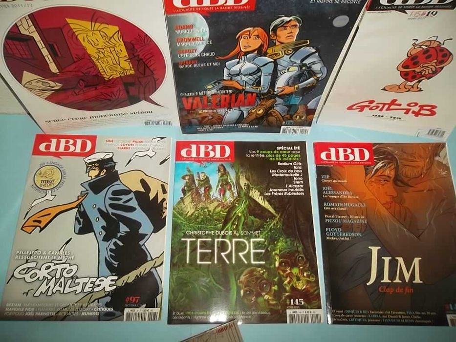 dBD - Várias Revistas banda desenhada incluindo Hors-Série