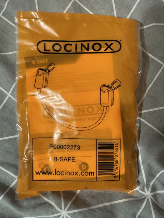 Linka bezpieczeństwa LOCINOX ze stali nierdzewnej do skrzydeł bram