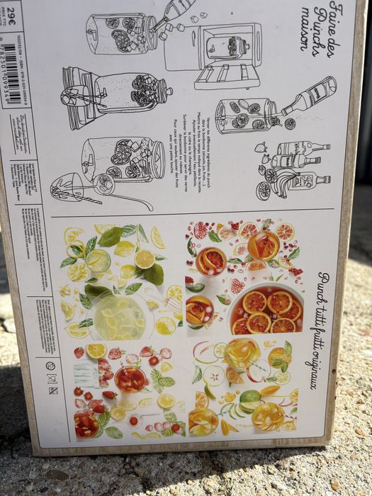 Acessorio para fazer sumo/sangria