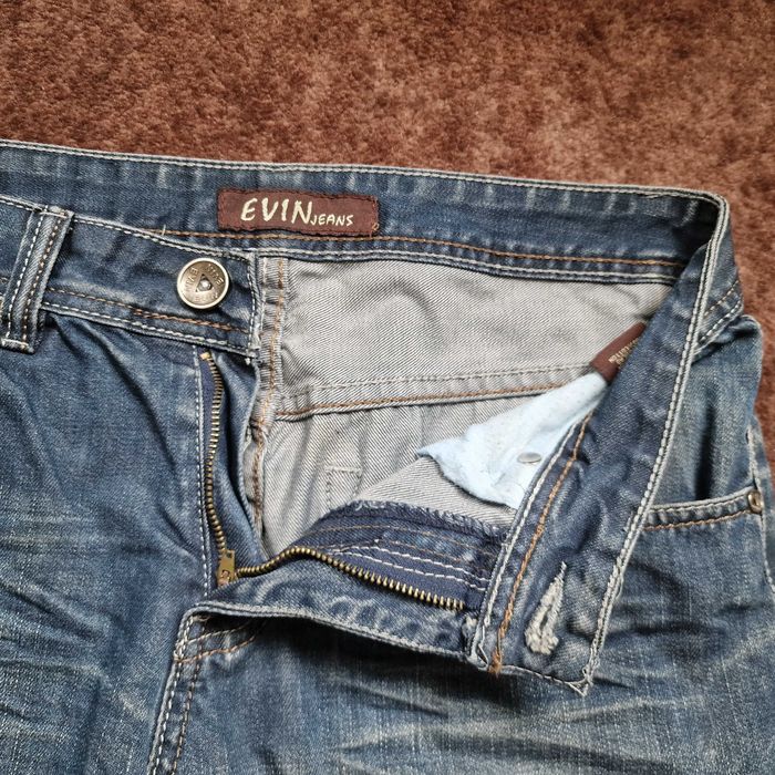 Spodnie jeansowe damskie, krótkie szorty EVIN, rozmiar L