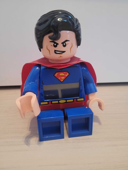 Zegarek budzik Lego superman