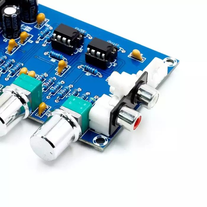 Предварительный усилитель. Темброблок, регулятор громкости. NE5532 ...