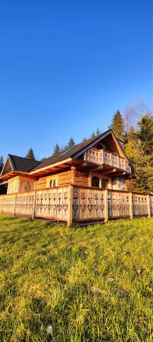 domek w górach odludziu wynajem z sauną jacuzzi weekend wakacje ferie