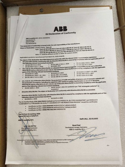 ABB Wallbox - Charging station