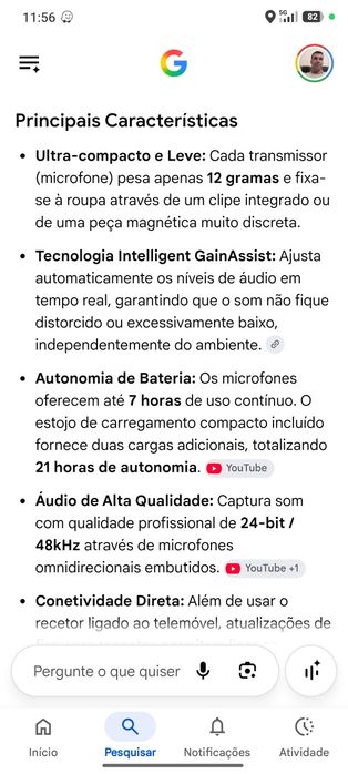 Microfones rode.