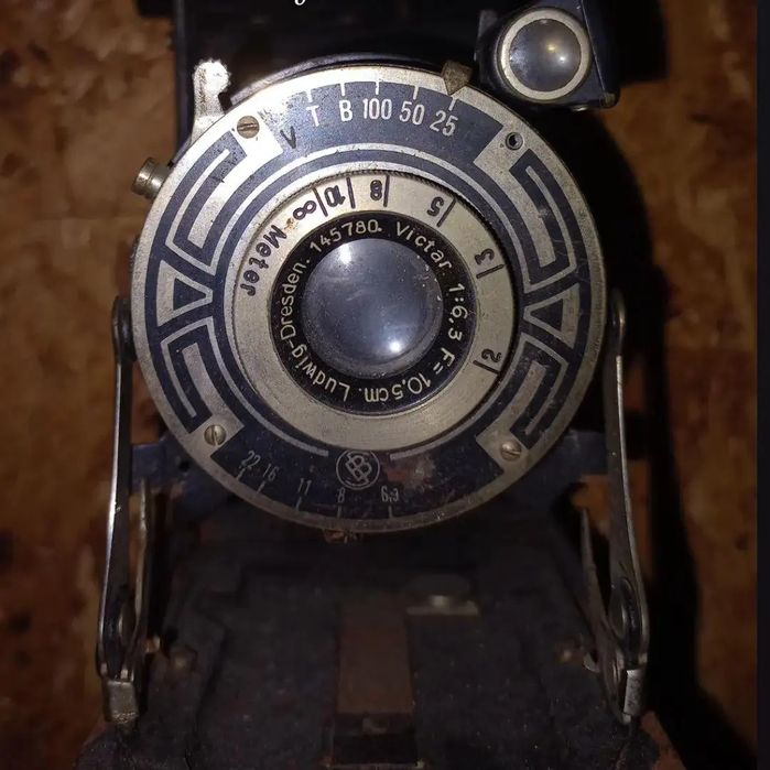 Maquinas fotográficas de fole vintage