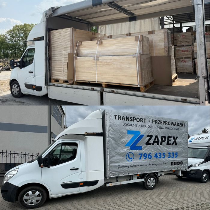 ZAPEX TRANSPORT•Bagażówka•Kontener•Plandeka 8/10pal•Auto z windą•24H/7