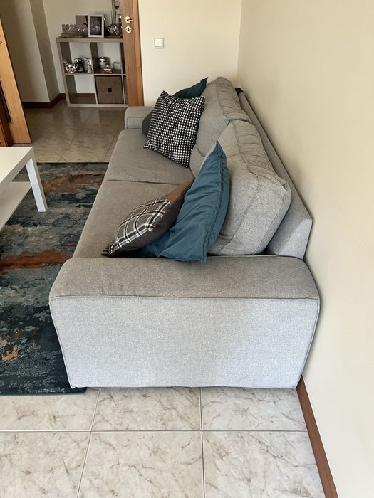 Sofá cinzento ikea 2 lugares