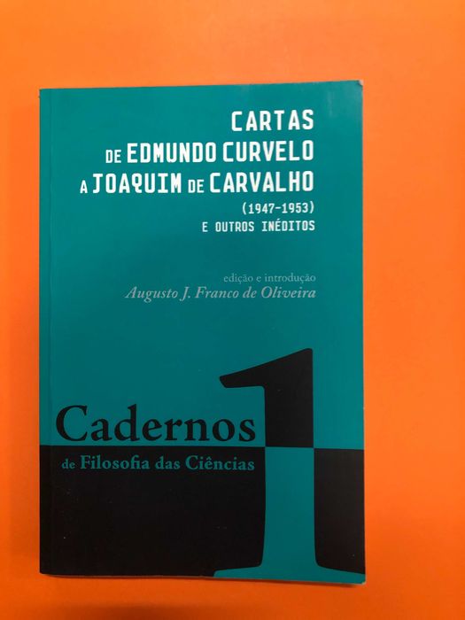 Cadernos de filosofia das ciências1 – Augusto J. Franco de Oliveira
