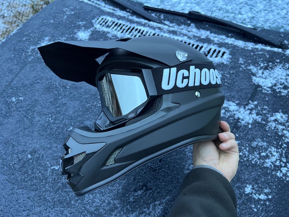 Є ВИБІР ГОРТАЙ ФОТО Мото шолом шлем ендуро шльом подарунок квадро вело