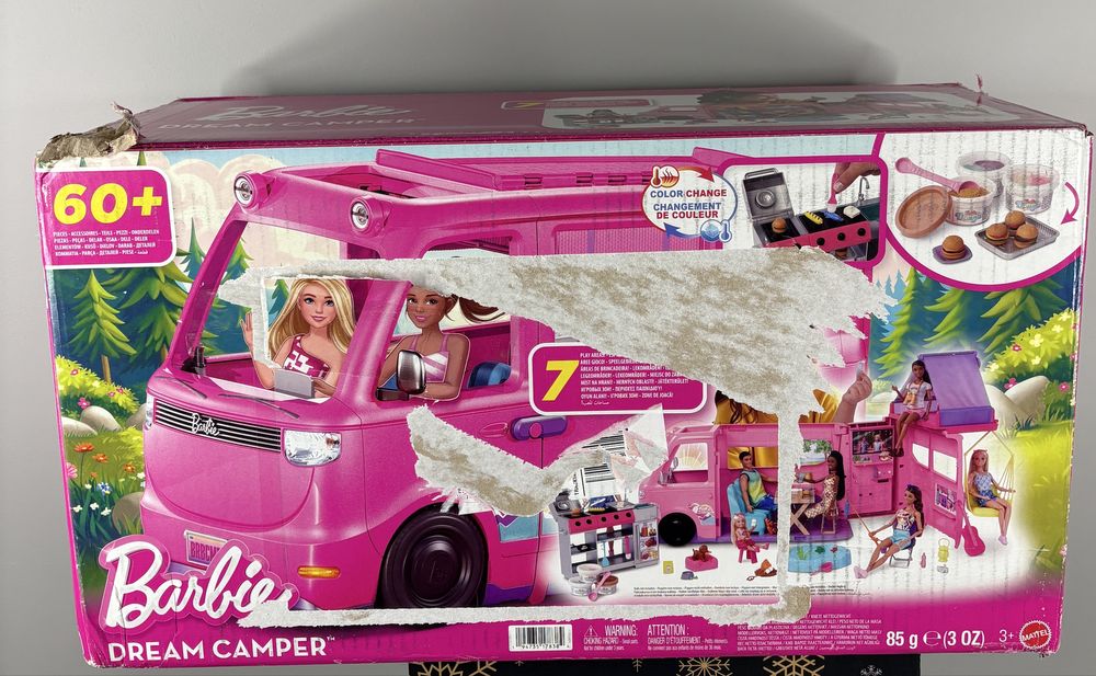 Samochód Barbie  Kamper Marzeń DreamCamper