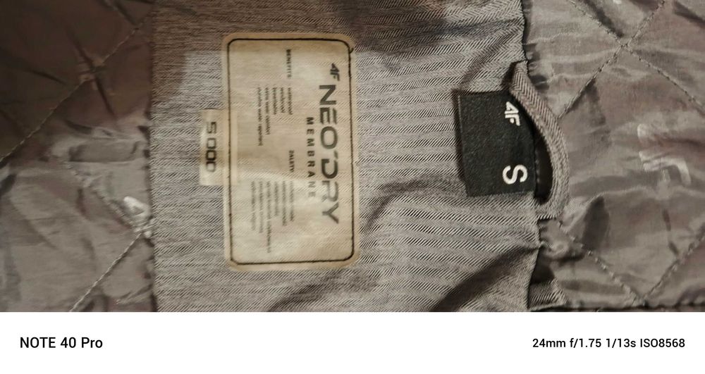 Kurtka narciarska 4F S damska zimowa membrana 5000 parka