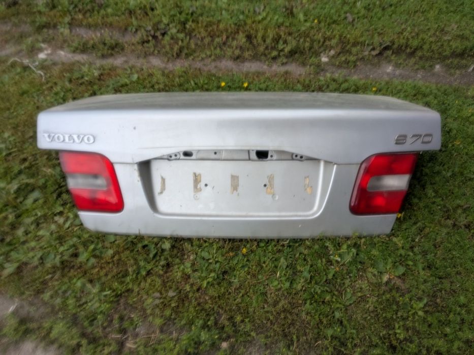 Klapa bagażnika Volvo s70 srebrna (możliwy spojler lotka w zestawie)