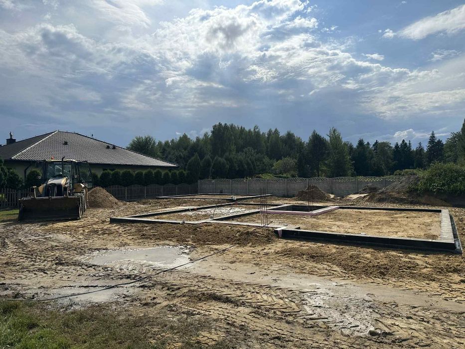 Piasek siany, podsypka, usługi koparko ładowarką