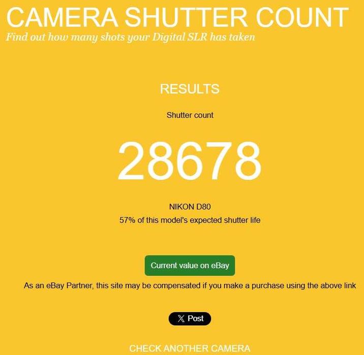 фотокамера Nikon D80 (Body)