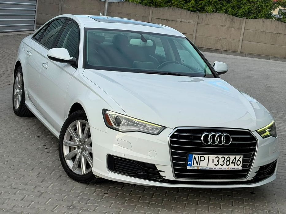 Audi A6 Limousine Audi A6 2.0 TFSI Quattro 252KM-2016 Bardzo bogate wyposażenie, zadbana