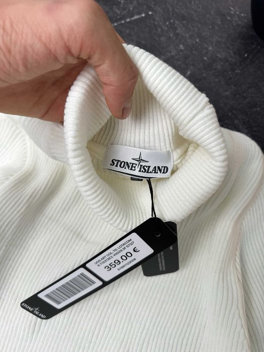 Stone Island гольф Белый