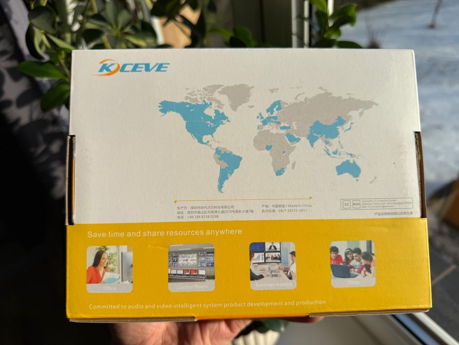 Przełącznik KVM 3 Monitory 3 Komputery 8K 60Hz HDMI DP USB 3.0 MLEEDA