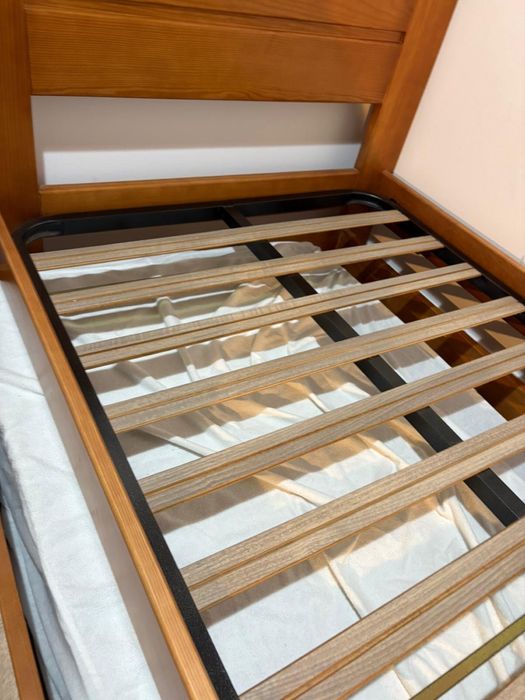 Cama Solteiro - Pinho mel