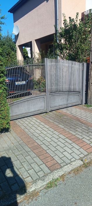 Brama wjazdowa+furtka stal REZERWACJA