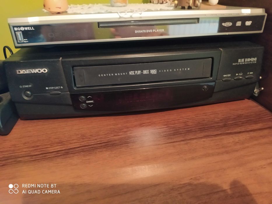 Magnetowid Daewoo z opcją nagrywania