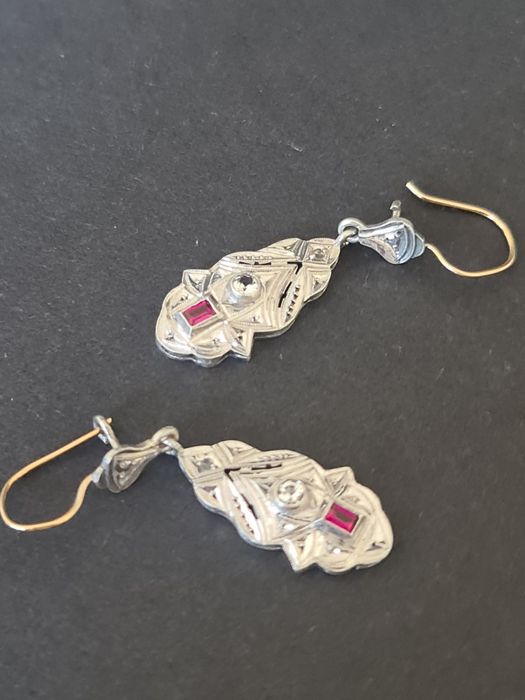 Par de brincos portugueses joalharia