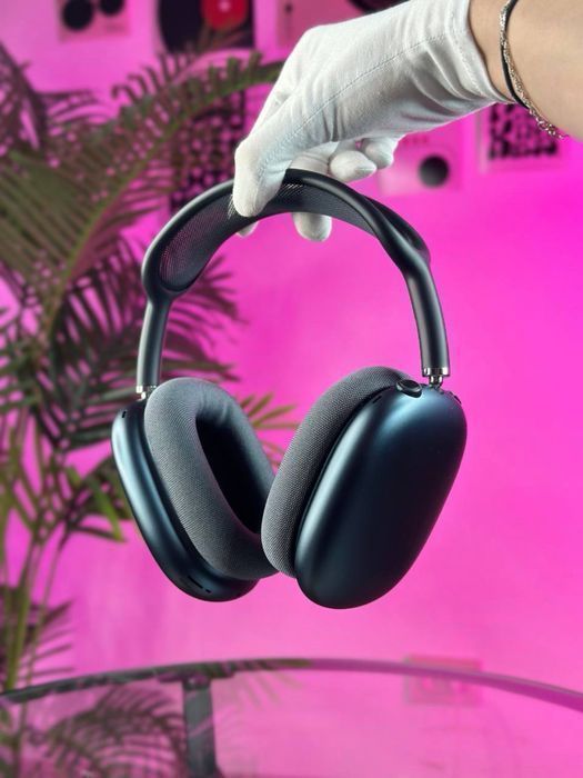 Навушники Apple AirPods Max 2 (2026 gen) + Гарантія + Шумодав + Гіроскоп + Анімація (Чорний, Срібний, Фіолетовий, Синій )