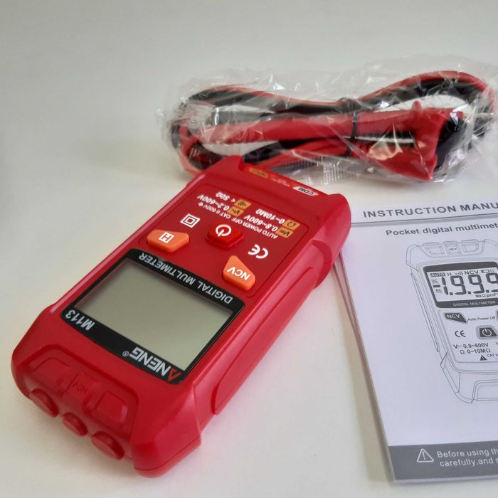 Multímetro Digital NCV Automático Tensão AC DC Ohm Novo