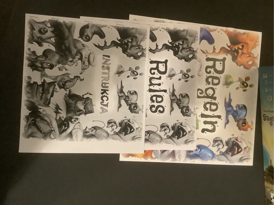 Sagani, instrukcja PL, pojemniki