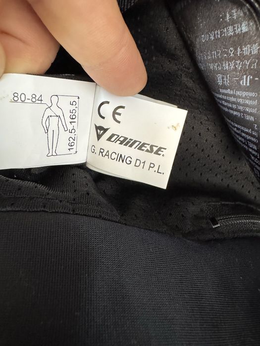 Kurtka motocyklowa skórzana damska Dainese G.Racing D1 P.L roz. 42