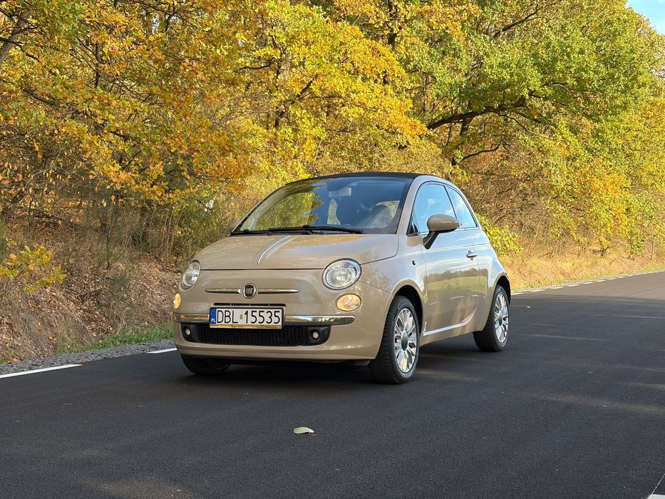 Fiat 500 Fiat 500C 2015 | Mocca Latte | Klimatyzacja | PDC | Zarejestrowany