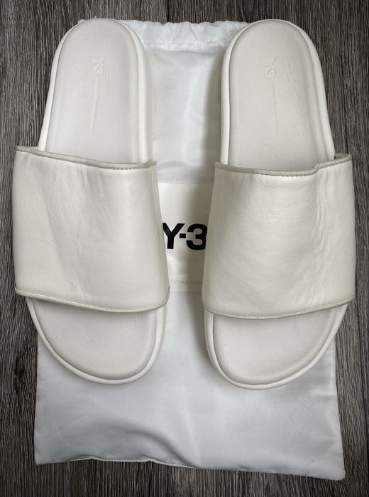Тапочки унісекс Adidas Y-3 Slides Beige Originals