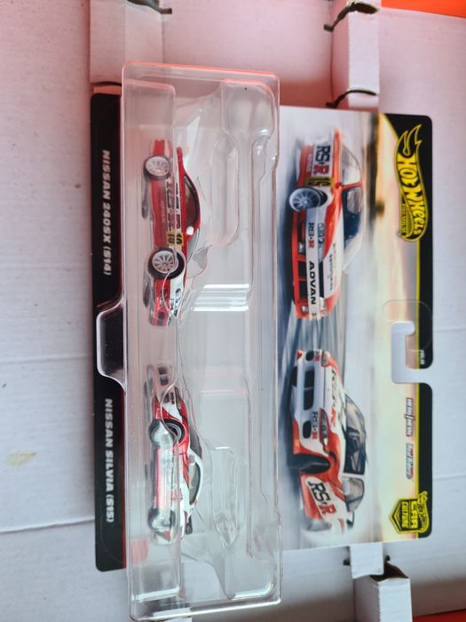 Autko hot wheels matchbox 2 pak Nissan 240 sx silvia