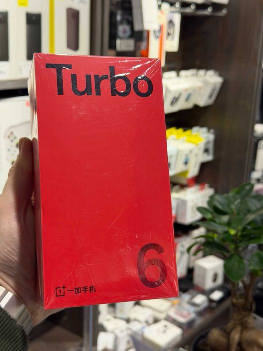 Смартфон OnePlus Turbo 6 12/256GB Black (CN), 9000 mAh, 1рік гарантія