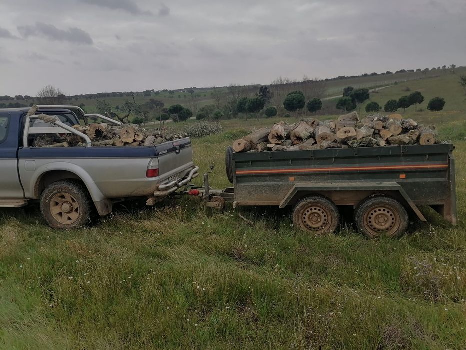 Vende-se Lenha 24H FRONTIRA    &.     ATRELADOS NOVOS por medida