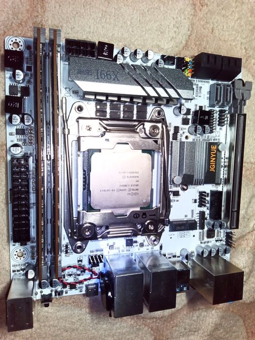 Мат. плата ПК комплект x99I series 12-core Intel Xeon e5-2670 / 16 gb
