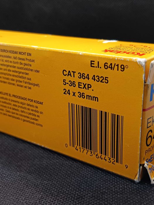 Pack de rolos fotográficos Kodak Ektachrome 64T (35mm film)