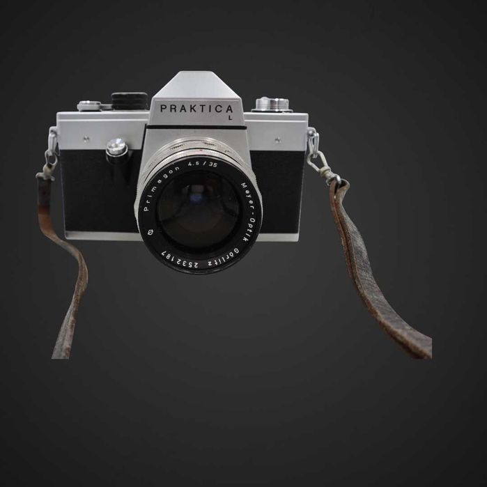 Aparat  Praktica L  Meyer-Optik Görlitz Domiplan 50 mmf/2.8 b5/101870