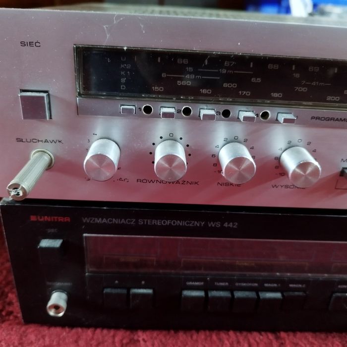 Wzmacniacz i amplituner Diora 442 Unitra 303
AMPLITUNER UNITRA TOSCA 3