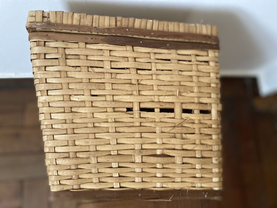 Cesto Vintage Artesanal - anos 60