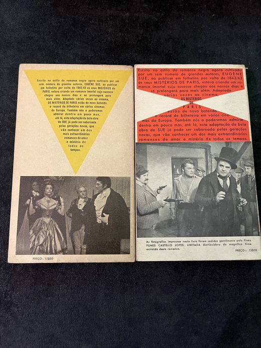 Livros Os mistérios de Paris