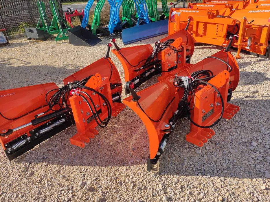 Solidny Pług do śniegu strzałka lekki łamany