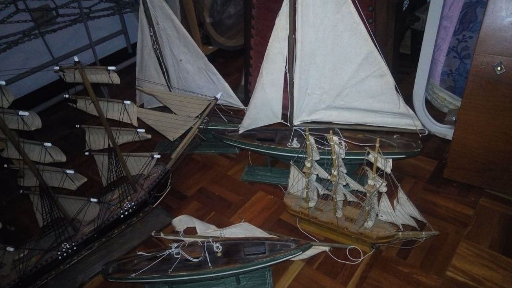 Coleção de barcos