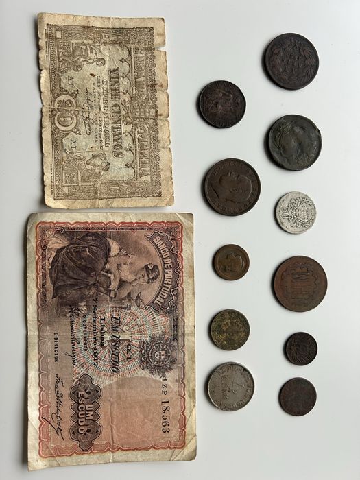 Vendo Notas e Moedas Antigas - numismática