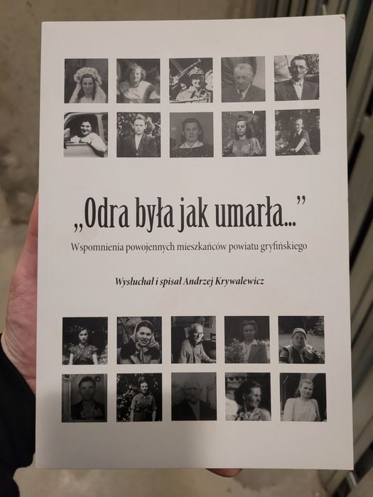 Odra była jak umarła.  Książka Andrzej Krywalewicz.