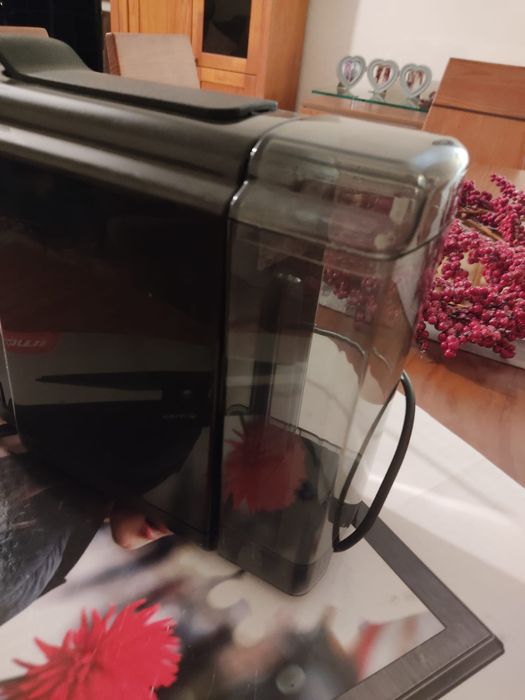 Máquina de café preta